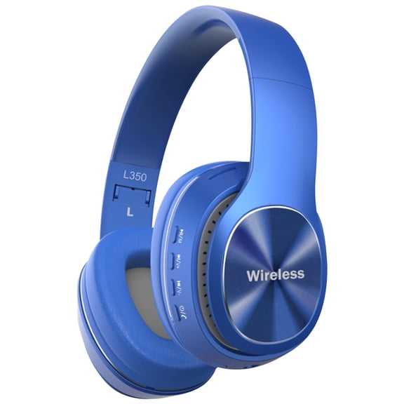 Hybrid Active Noise Cancelling Headphones, Wireless Over-Ear Bluetooth, 40H Long ANC Playtime, Hi-Res Audio, Big Bass, Customize via an App, Transparency Mode,Blue
