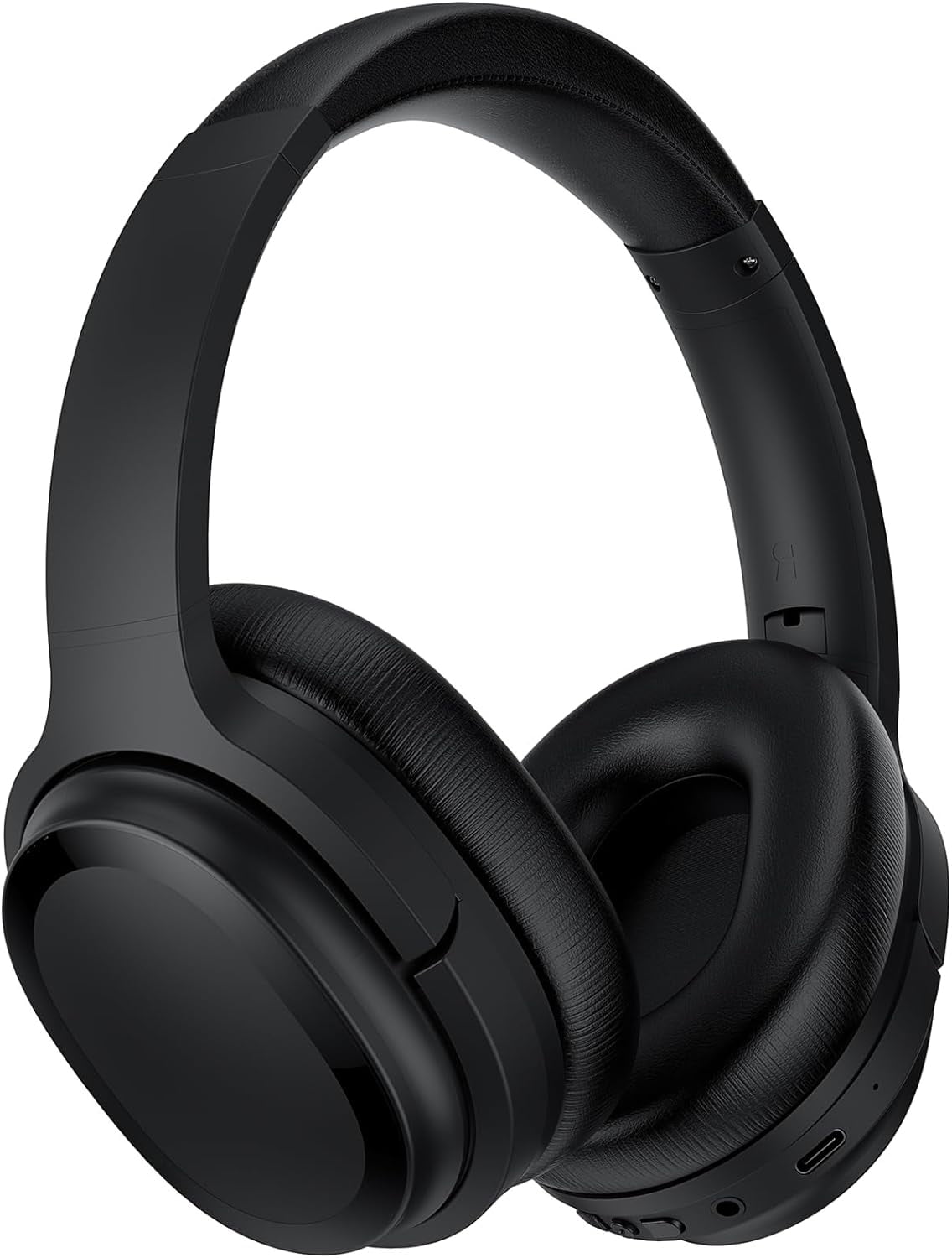 Hybrid Active Noise Cancelling Over Ear Headphones with Enhanced Bass Clear Calls 30H Playtime BT 5.2 Walmart