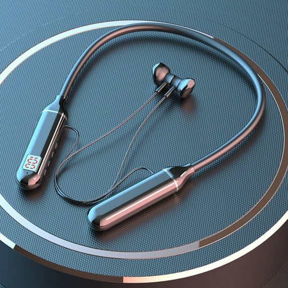 Hybrid Active Noise Cancelling Wireless Earbuds, 6 Mics ENC Clear Call, IPX8 Waterproof, in Ear Bluetooth 5.3 Headphones Stereo Bass Ear Buds 59H Playtime with LED Display 32 EQs via APP - Black