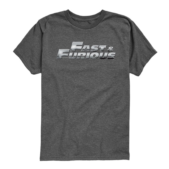 Fast & Furious - Logo Chrome - Youth Boys Short Sleeve Graphic T-Shirt