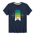thumbnail image 1 of Instant Message - Gamer Pulse - Youth Short Sleeve Graphic T-shirt, 1 of 5