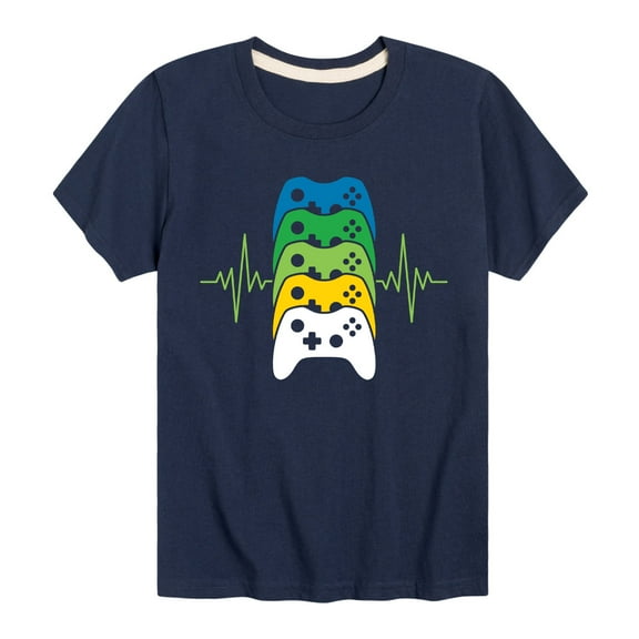 Instant Message - Gamer Pulse - Youth Short Sleeve Graphic T-shirt