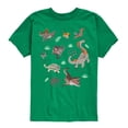 thumbnail image 1 of Hybrid Apparel - Jurassic World Kawaii Grid - Youth Boys Short Sleeve Graphic T-Shirt, 1 of 4