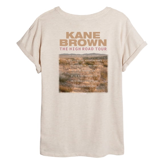 Hybrid Apparel - Kane Brown Desert - Women's Oversized Graphic T-Shirt