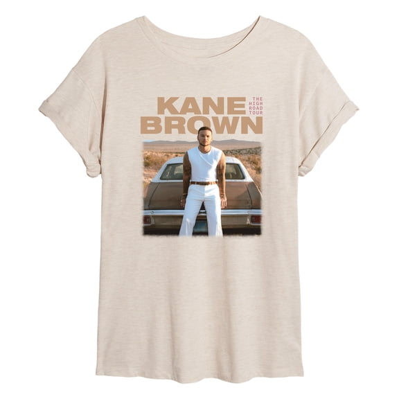 Hybrid Apparel - Kane Brown Desert - Women's Oversized Graphic T-Shirt