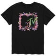 thumbnail image 1 of Hybrid Apparel - MTV Floral Logo - Men's Short Sleeve Graphic T-Shirt, 1 of 4