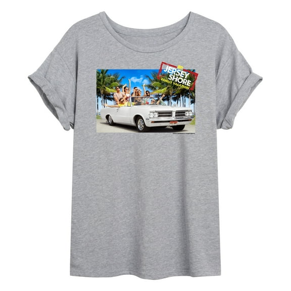Hybrid Apparel - MTV - Jersey Shore - Family Vacation  - Women's Oversized T-Shirt