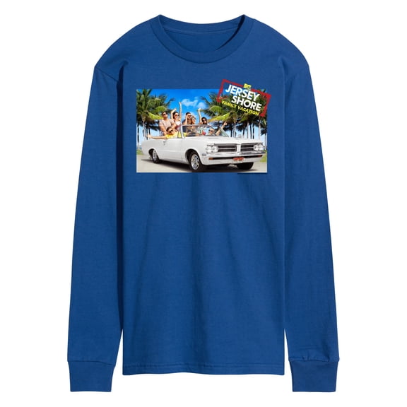 Hybrid Apparel - MTV - Jersey Shore - Family Vacation  - Men's Long Sleeve T-Shirt