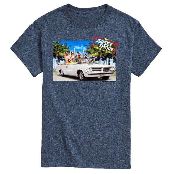 Hybrid Apparel - MTV - Jersey Shore - Family Vacation - Men's Short Sleeve Graphic T-Shirt