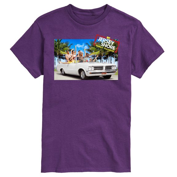 Hybrid Apparel - MTV - Jersey Shore - Family Vacation  - Men's Short Sleeve Graphic T-Shirt