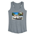 thumbnail image 1 of Hybrid Apparel - MTV - Jersey Shore - Family Vacation  - Women's Racerback Tank Top, 1 of 5