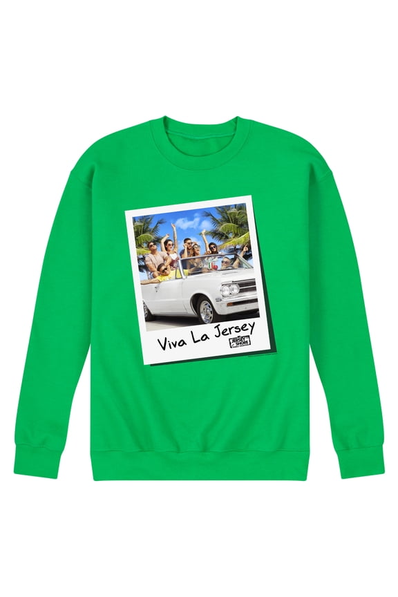 Hybrid Apparel - MTV - Jersey Shore - Viva La Jersey - Men's Crew Neck Fleece Pullover
