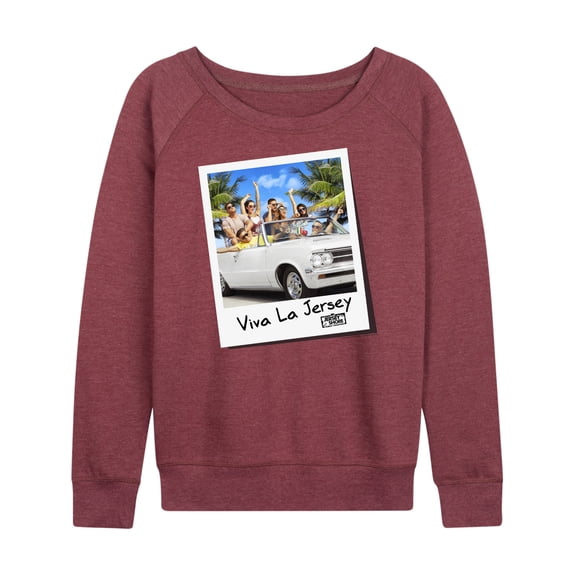 Hybrid Apparel - MTV - Jersey Shore - Viva La Jersey - Women's Lightweight French Terry Long Sleeve Shirt