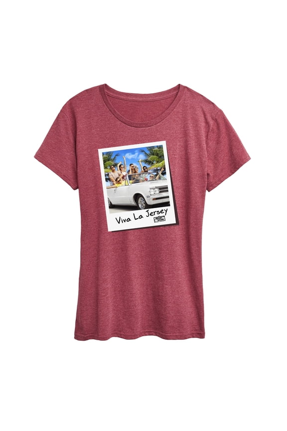 Hybrid Apparel - MTV - Jersey Shore - Viva La Jersey - Women's Short Sleeve Graphic T-Shirt
