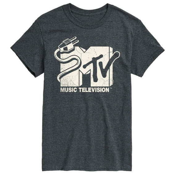 MTV - Music Television Unplugged Logo - Men's Short Sleeve Graphic T-Shirt