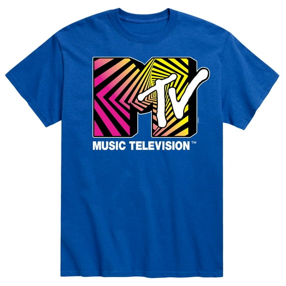 Hybrid Apparel - MTV Optical 80S - Men's Short Sleeve Graphic T-Shirt