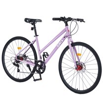 Hybrid Bike  7-Speed  700C  Disc Brake  City Bicycle  Men Women