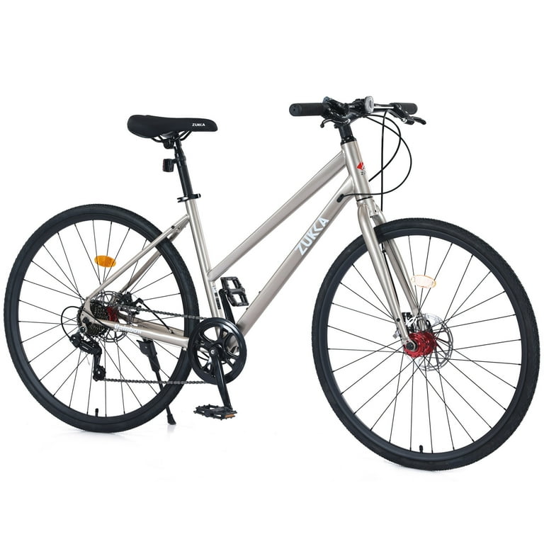Hybrid Bike, Step-Over or Step-Through Frame, 700C Hybrid Bicycle