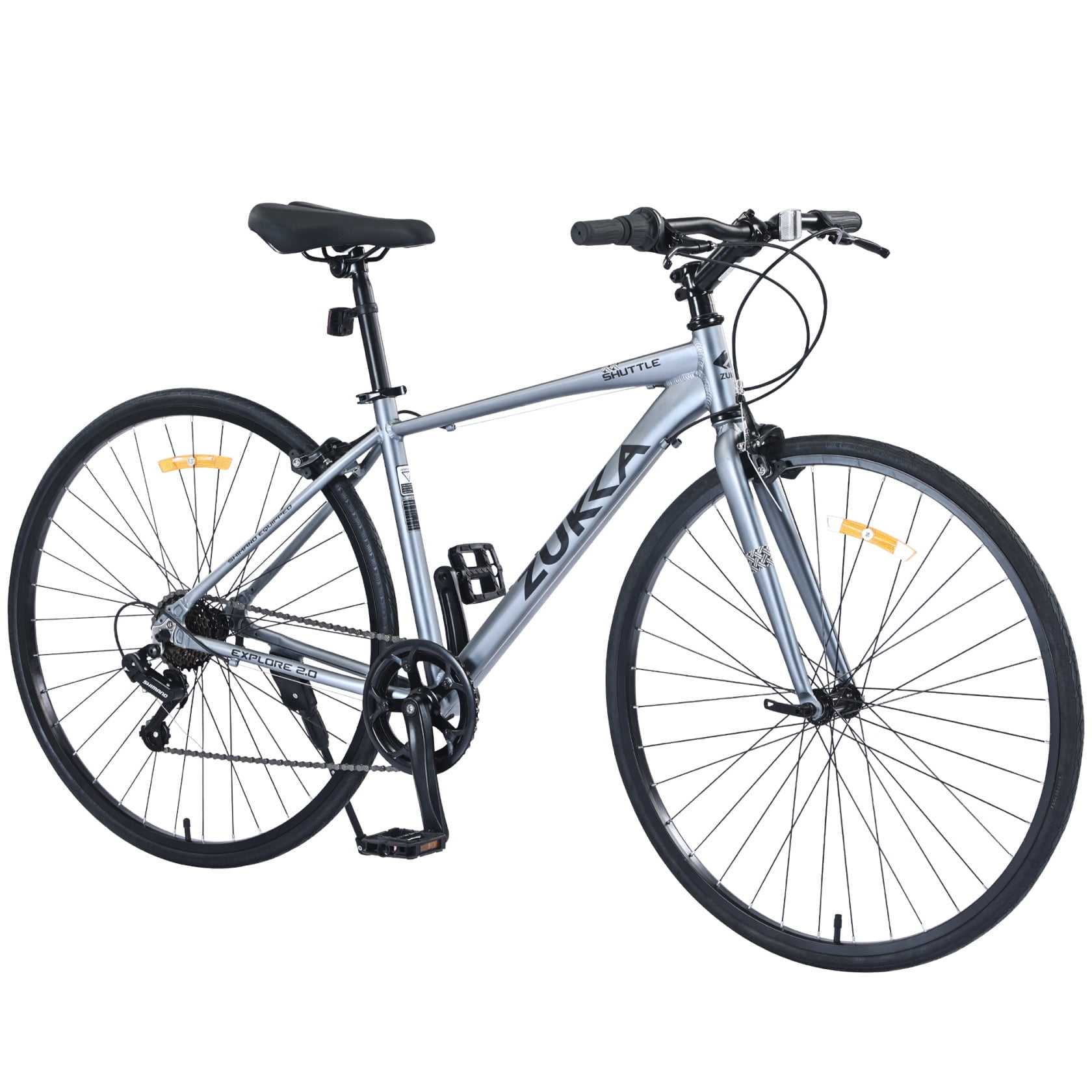 Hybrid Bike for Men and Women, 700C Road Bike with Lightweight