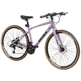 thumbnail image 1 of Hybrid Bikes for Women, Akaber Adults Road Bike, 24-Speed 700C Lightweight Womens Bicycles, Purple(52cm), 1 of 6