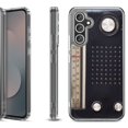 thumbnail image 1 of Shockproof Protective Phone Case Cover for Samsung Galaxy S25 FE, by OneToughShield - Vintage Radio, 1 of 5