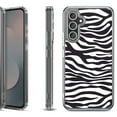 thumbnail image 1 of Shockproof Protective Phone Case Cover for Samsung Galaxy S25 FE, by OneToughShield - Zebra B/W, 1 of 5