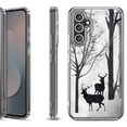 thumbnail image 1 of Shockproof Protective Phone Case Cover for Samsung Galaxy S25 FE, by OneToughShield - Forest Deer, 1 of 5