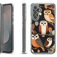 thumbnail image 1 of Shockproof Protective Phone Case Cover for Samsung Galaxy S25 FE, by OneToughShield - Owl Mix, 1 of 5