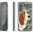 thumbnail image 1 of Shockproof Protective Phone Case Cover for Samsung Galaxy S25 FE, by OneToughShield - Basset Hound, 1 of 5