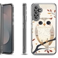 thumbnail image 1 of Shockproof Protective Phone Case Cover for Samsung Galaxy S25 FE, by OneToughShield - Autumn Owl, 1 of 5