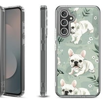 Shockproof Protective Phone Case Cover for Samsung Galaxy S25 FE, by OneToughShield - French Bulldog