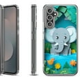 thumbnail image 1 of Shockproof Protective Phone Case Cover for Samsung Galaxy S25 FE, by OneToughShield - Elephant Craft, 1 of 5