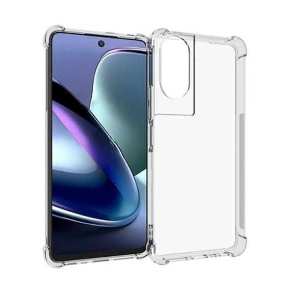 Hybrid Case with Air Cushion Technology - CLEAR for TCL 50 5G
