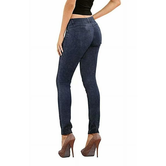 Hybrid & Co. Women's Butt Lift Super Comfy Stretch Denim Skinny Yoga Jeans