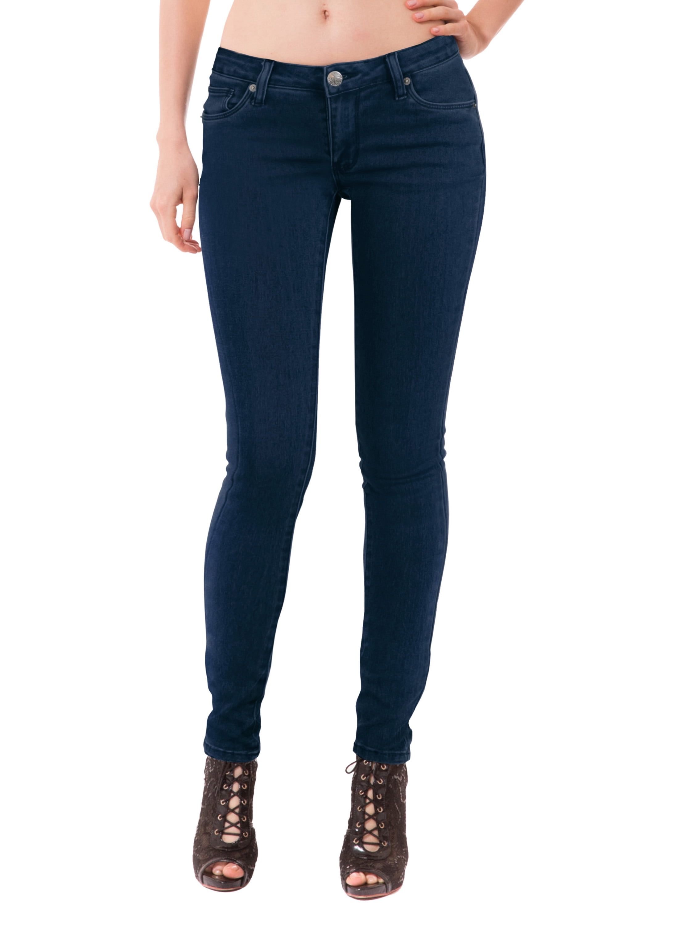 Hybrid & Co. Women's Butt Lift Super Comfy Stretch Denim Skinny Yoga