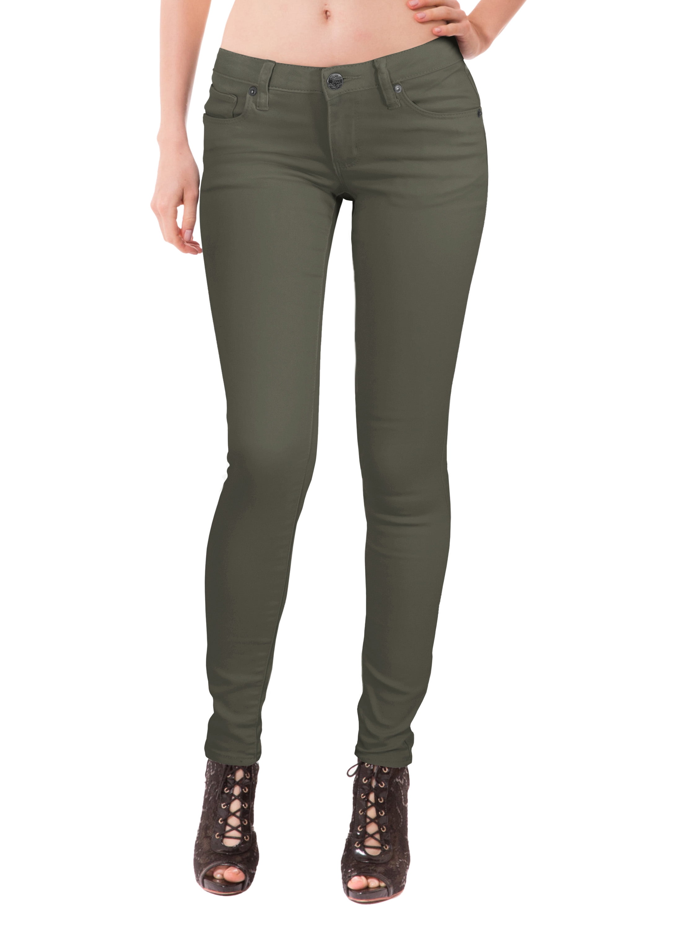 Women's Long Inseam Butt Lift Stretch Jeans main image 1