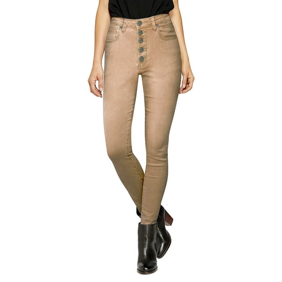 Hybrid & Company Super Comfy High-Waisted Stretch Women 5 Button Jeans