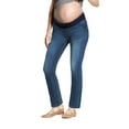 thumbnail image 1 of Hybrid & Company Super Comfy Stretch Women's Maternity BootCut Jeans, 1 of 5