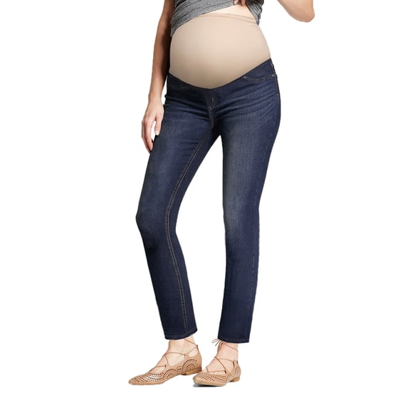 Hybrid & Company Super Comfy Stretch Women's Skinny Maternity Jeans