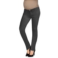 thumbnail image 1 of Hybrid & Company Super Comfy Stretch Women's Skinny Maternity Jeans, 1 of 4