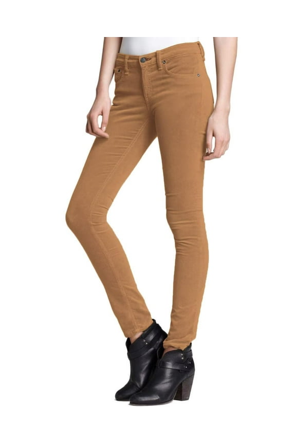 Wheat Corduroy Skinny Pants Women Size 11 P21950SK