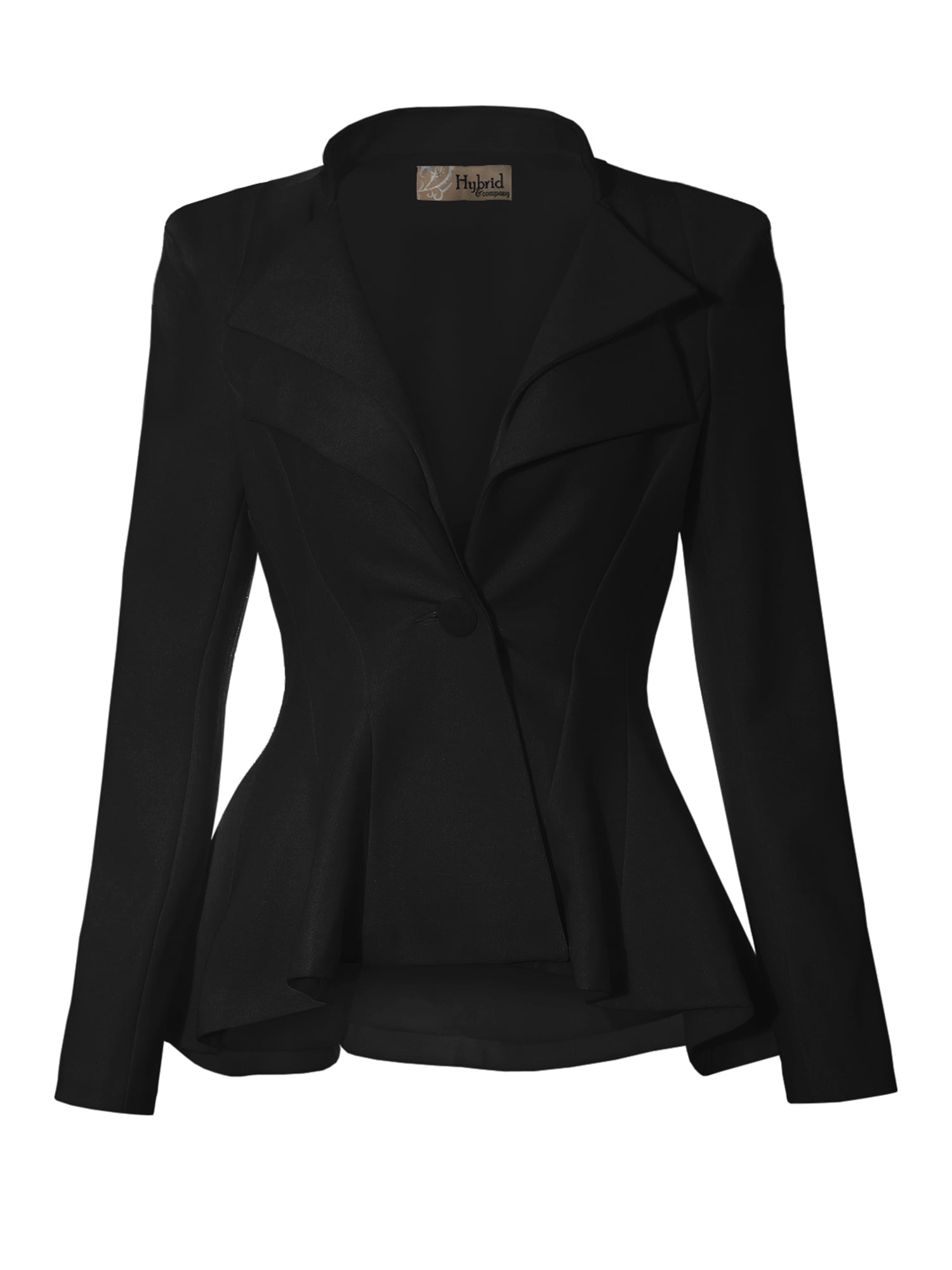 Hybrid & Company Women Double Notch Lapel Office Blazer - Walmart.com