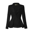thumbnail image 1 of Hybrid & Company Women Double Notch Lapel Office Blazer, 1 of 4