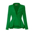 thumbnail image 1 of Hybrid & Company Women Double Notch Lapel Office Blazer, 1 of 4