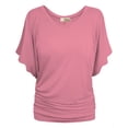 thumbnail image 1 of Hybrid & Company Women's Boat Neck Dolman T-Shirt, 1 of 2
