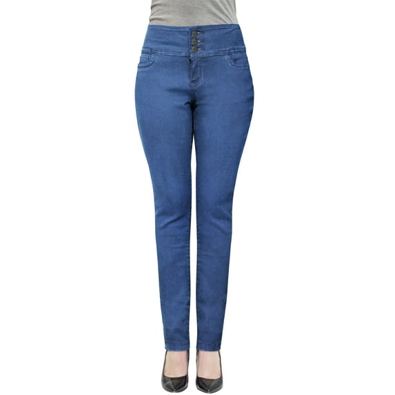 Hybrid & Company Women's Butt Lift V3 Super Comfy Stretch Denim Jeans