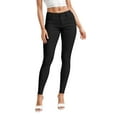 thumbnail image 1 of Hybrid & Company Women's Hyper Ultra Stretch Comfy Skinny Pants,BLACK 5X, 1 of 8