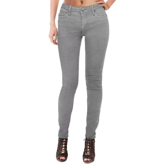 Hybrid & Company Womens Super Comfy Stretch Denim 5 Pocket Jean P22882SK Grey 7