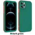 thumbnail image 1 of Hybrid Dual Layer iPhone 12 Pro Max Case (Green) Camera Lens Protection 360° Full Enclosing Protective Shockproof and Scratch Resistant Cover, 1 of 5