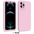 thumbnail image 1 of Hybrid Dual Layer iPhone 8 Plus Case (Pink) Camera Lens Protection 360° Full Enclosing Protective Shockproof and Scratch Resistant Cover, 1 of 5